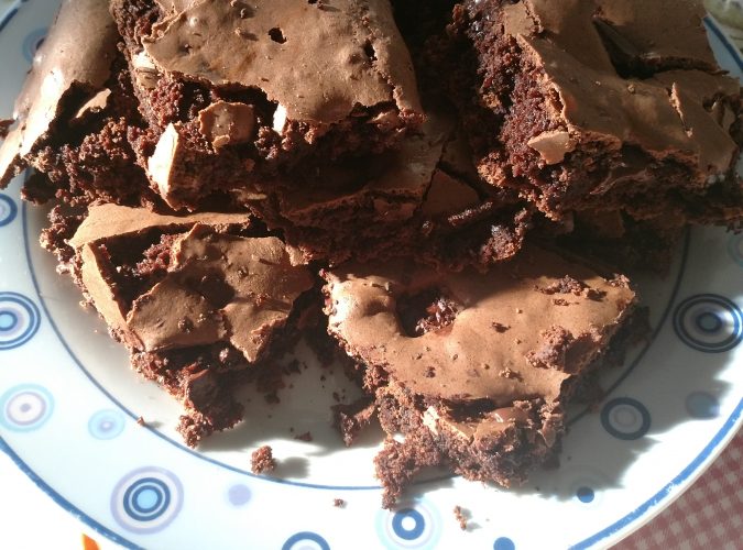 receita de brownie simples