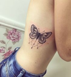 tatuagem de borboleta feminina 