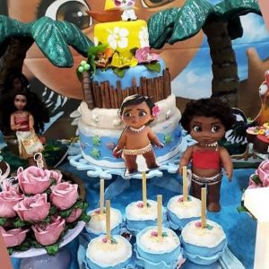 Ideias de decoração para festa da Moana Baby