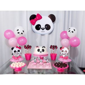 Como fazer uma decoração Panda simples?