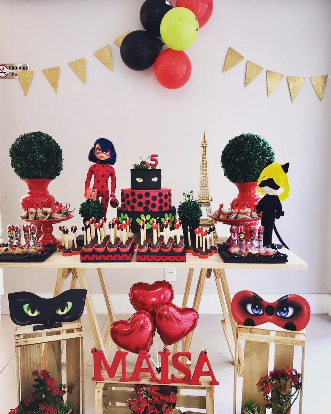 Decoração Ladybug Simples Dicas Para Decorar A Festa Infantil