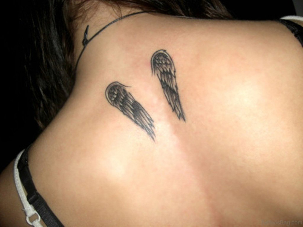 tatuagem nas costas asas