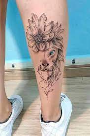 X Ideias de tatuagem feminina na perna 