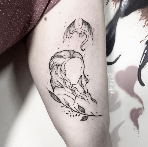 Arte e cultura pop tatuagem no braço