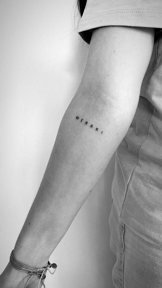 tatuagem masculina minimalista