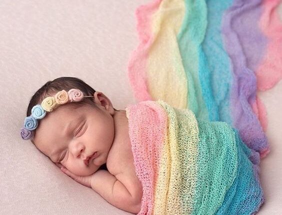 bebê arco íris