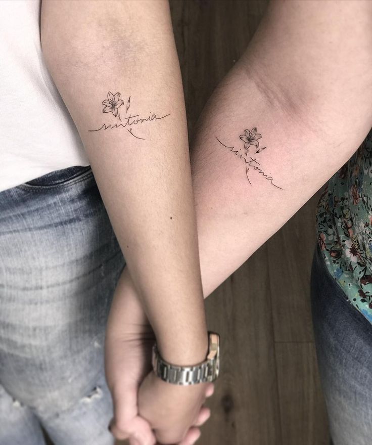 tatuagem mae e filha 