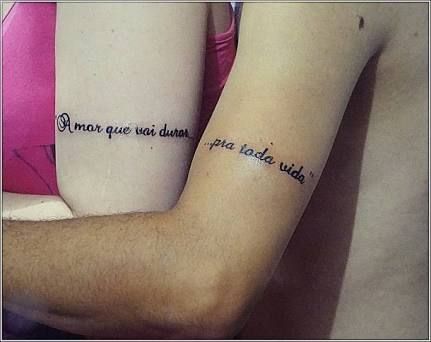 tatuagem de casal