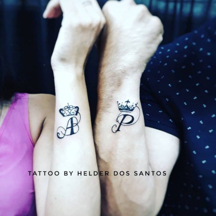 tatuagem de casal