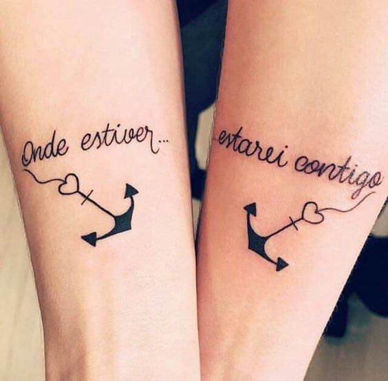 tatuagem de casal