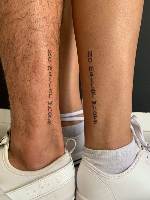 Tatuagem de Casal: 15 ideias para se inspirar! - Vamos Mamães