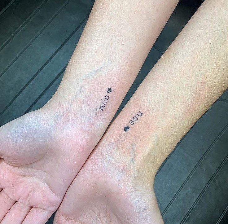 Tatuagem de casal